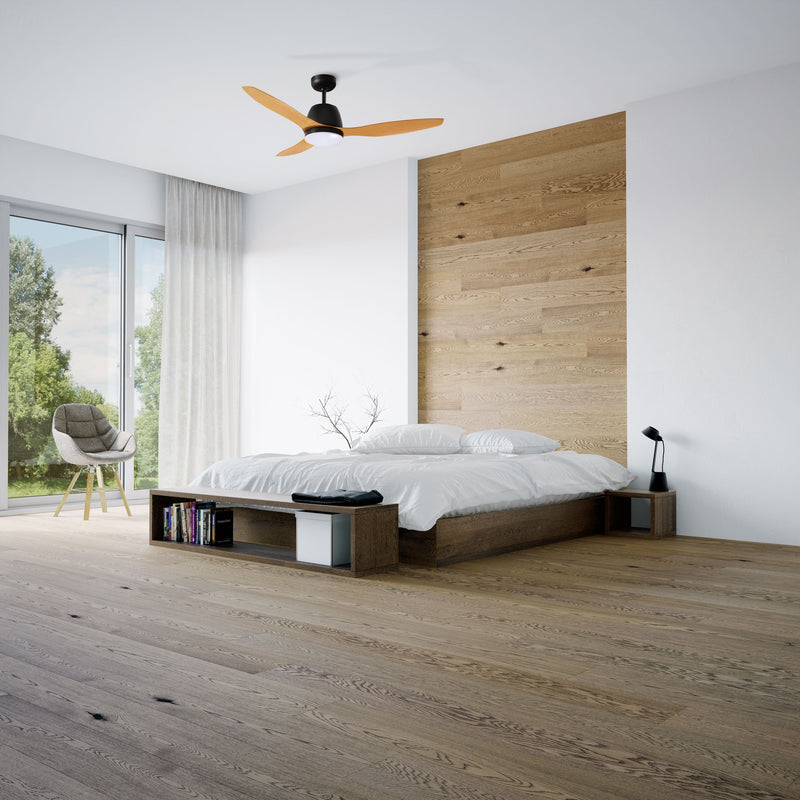 Ventilatore da Soffitto con 3 Pale e LED Ø120 cm 3 Velocità Martec Elite Bianco