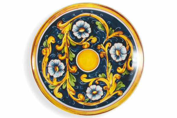 online Set de 6 Assiettes à Fruits Ø19 cm en Porcelaine à Décor Méditerranéen VdE Tivoli 1996 Sicilia