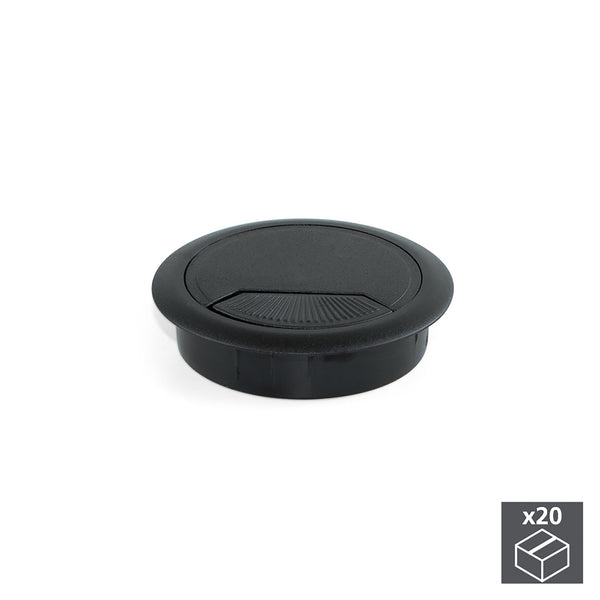 prezzo Lot de 20 presse-étoupes à encastrer Ø6 cm en plastique Emuca Neri