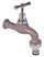 Robinet coloré pour fontaine de jardin en laiton Belfer RUB/026 Tortora