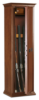 Armadio Di Sicurezza A Chiave Per 7 Fucili Serie Riv. Legno Technomax