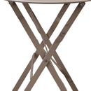 Set Tavolino e 2 Sedie Pieghevoli da Giardino Teresa Talpa