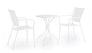 Sedia da Giardino 54x55x89h cm con Braccioli Lizette Bianco