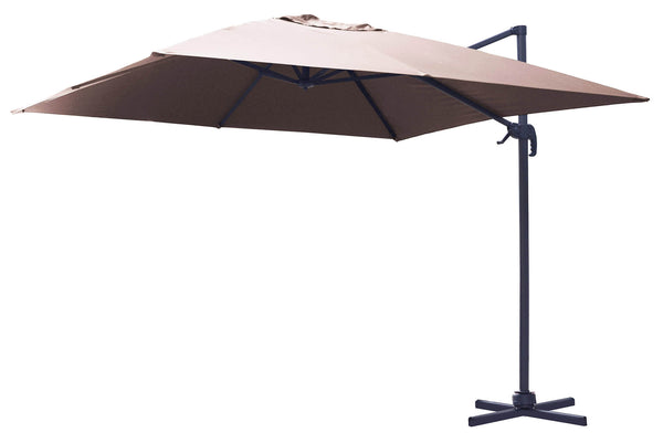 acquista Parasol de jardin décentralisé 3x4m en aluminium Montana Sand
