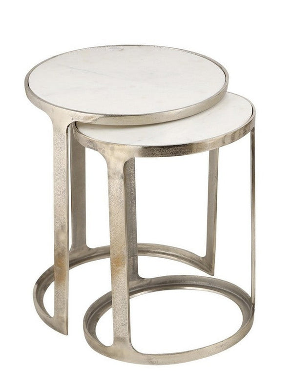 prezzo Set 2 Tavolini Rotondi Janira