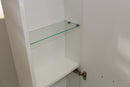 Mobile da Bagno a Colonna 1 Anta in Melaminico 35x18x160cm TFT Palma Tortora