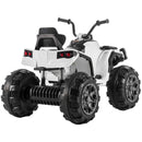 Quad Elettrico per Bambini 12V Miller Superquad Bianco