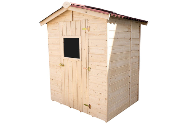 acquista Casetta Box da Giardino 1,6x1,2 m con Pavimento in Legno Picea Massello 16mm Eden