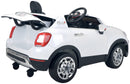 Macchina Elettrica per Bambini 12V con Licenza Fiat 500X Rosa
