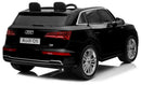 Macchina Elettrica per Bambini 2 Posti 12V Mp4 con Licenza Audi Q5 Quattro Nera