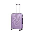 Trolley Valigia Media Rigido 4 Ruote con Combinazione in ABS Ravizzoni Amalfi Lilla