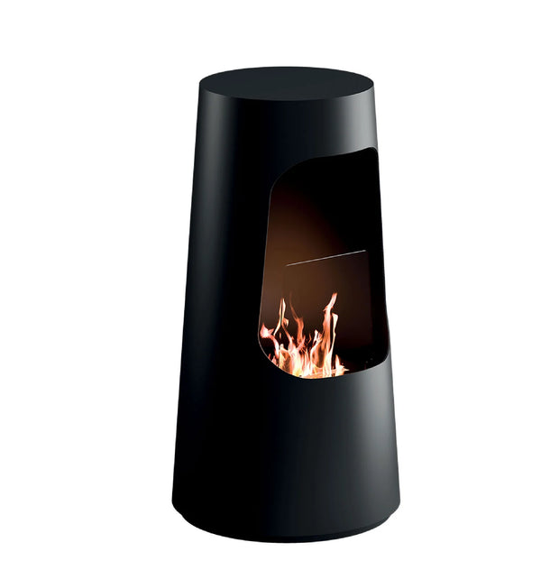 Camino a Bioetanolo da Pavimento Ø50x96 cm 2500W 2L Dubai Nero online