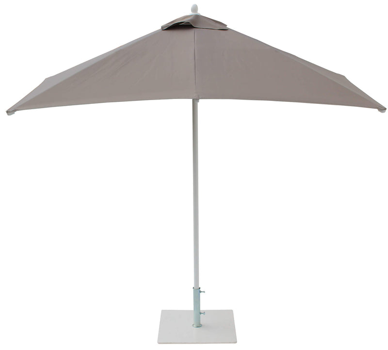 Ombrellone da Giardino 2,25x2,25 m Palo Ø40 mm in Alluminio Maffei Kronos Tortora