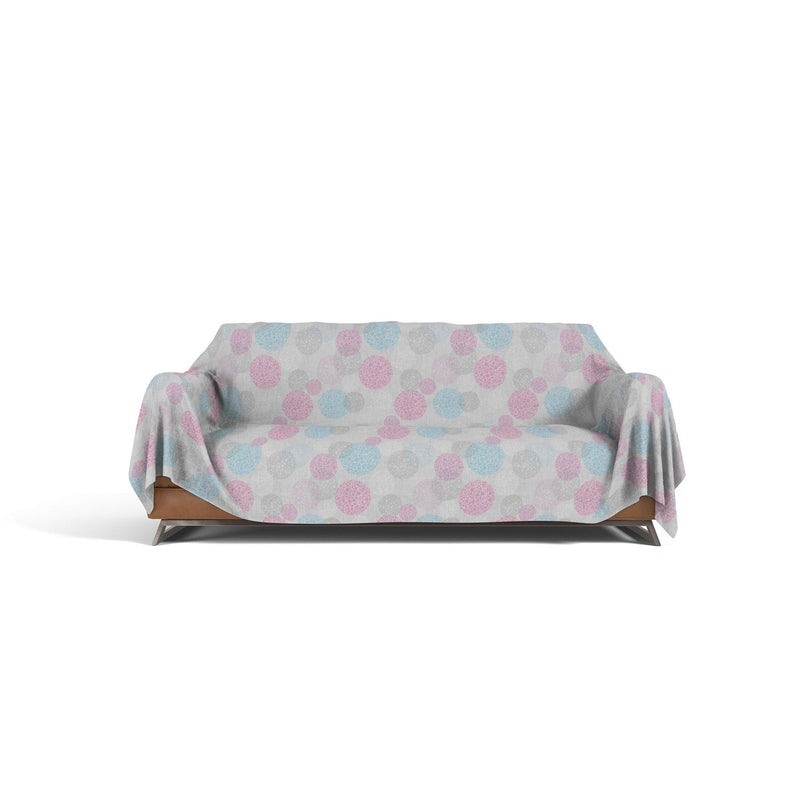 Telo Arredo Copritutto Copridivano in Microfibra Molecole