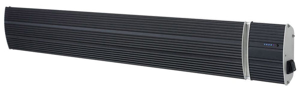 prezzo Chauffage Infrarouge Mural Plafonnier 104,5x17,7x6 cm 1500W avec Télécommande Noire