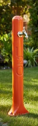 Fontana da Esterno con Rubinetto Arkema H2O Arancio