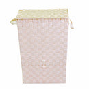 Cesto Portabiancheria in poliestere crema rettangolare cm 40x30xh53