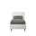 Lit simple Antea blanc différentes tailles