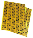 5 Cartoncini Collante 30x40 cm per Zanzariera da Incasso Trappen Luna 50
