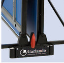 Tavolo da Pin Pong con Piano Blu e Ruote per Esterno Garlando Progress Outdoor