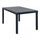 Table Houston 150x90x74 h cm en Osier Anthracite