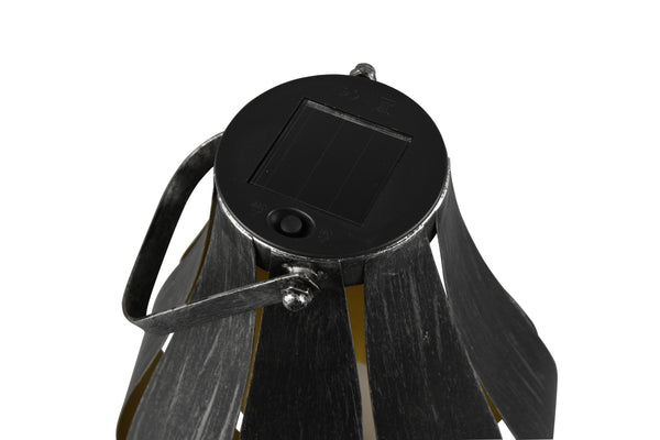 online Lampe à poser LED d'extérieur en Métal Argenté Vieilli