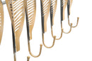 Appendiabiti Long Leaf 65x42,5x6 cm in Ferro 