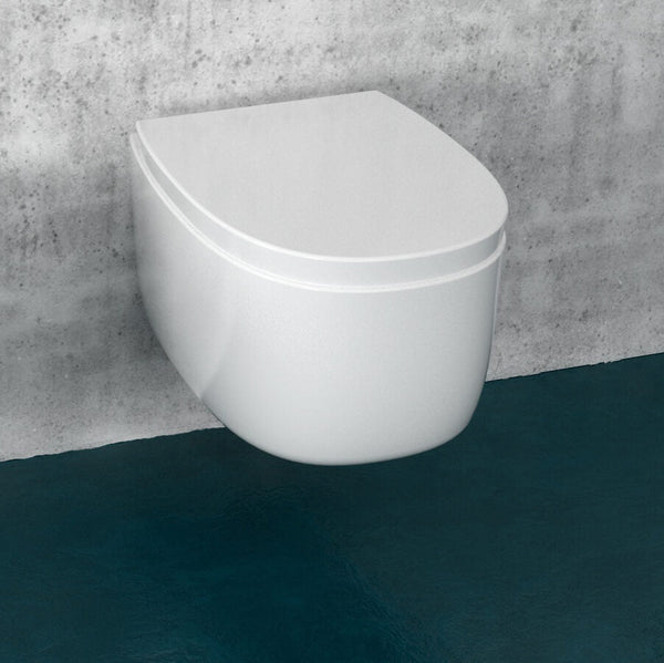 acquista Toilette Suspendue Céramique 51,5x35,5x27cm TFT Street Blanc
