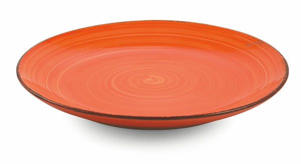 sconto Set de 6 Assiettes à Fruits Ø20x2,5 cm en Gres VdE Tivoli 1996 New Baita Arancio