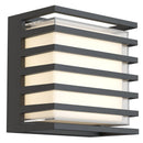 Lampada da parete Outdoor in Alluminio Downing Street Nero