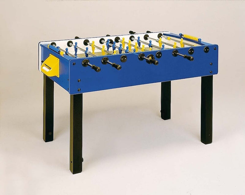 Calciobalilla in Mdf Blu con Aste Uscenti Garlando G-100