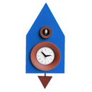 Orologio a Cucù da Parete 20X36X13Cm Pirondini Italia Dark Blu Chiaro