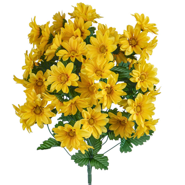 prezzo Set 2 Bouquet de 18 Marguerites Artificielles Hauteur 61 cm