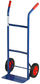 Porte-Bagages Trolley 80 Kg en Métal Bleu Tosini