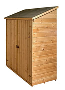 Casetta Box da Giardino 1,63x0,74 m con Pavimento in Legno Picea Massello 16mm Eden