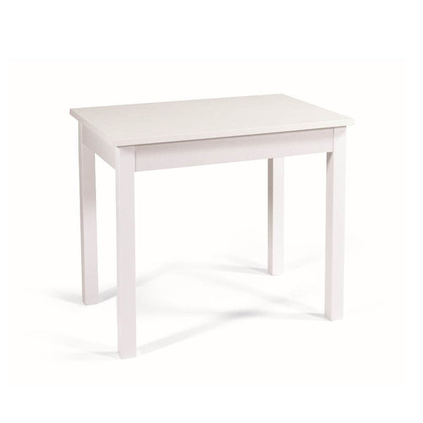 sconto Table extensible 90/120x60x77 cm Firenze frêne blanc