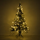 Albero di Natale Artificiale 150 cm con LED Verde 