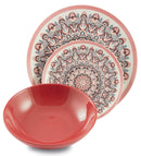 Servizio Piatti 18 Pezzi in Porcellana e Gres Villa d'Este Cala Salada