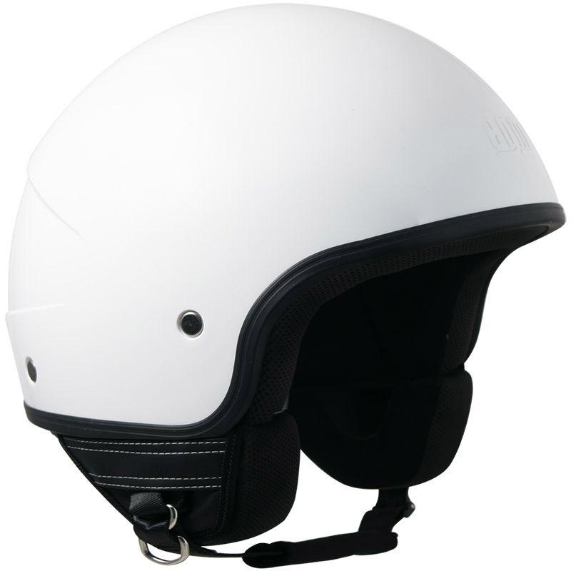 Casco Demi-Jet per Scooter CGM Malindi 104A Bianco XS - (53 cm)