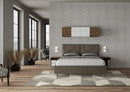 Letto Matrimoniale con Alzata Comoda Imbottito in Similpelle Appia Cappuccino Varie Misure