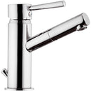 Rubinetto Miscelatore Monocomando Lavabo in Ottone Mariani Hermes Cromato