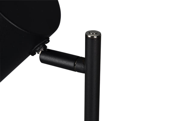 sconto Lampadaire LED d'intérieur en Métal Noir Mat