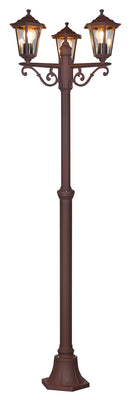 Lampione da Esterno Attacco E27 in Alluminio Ruggine 