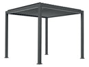 Pergola da Giardino 3x4m in Alluminio Antracite