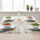 Servizio Set di Posate 24 pezzi in Acciaio Inox Eme Brio Avio 4