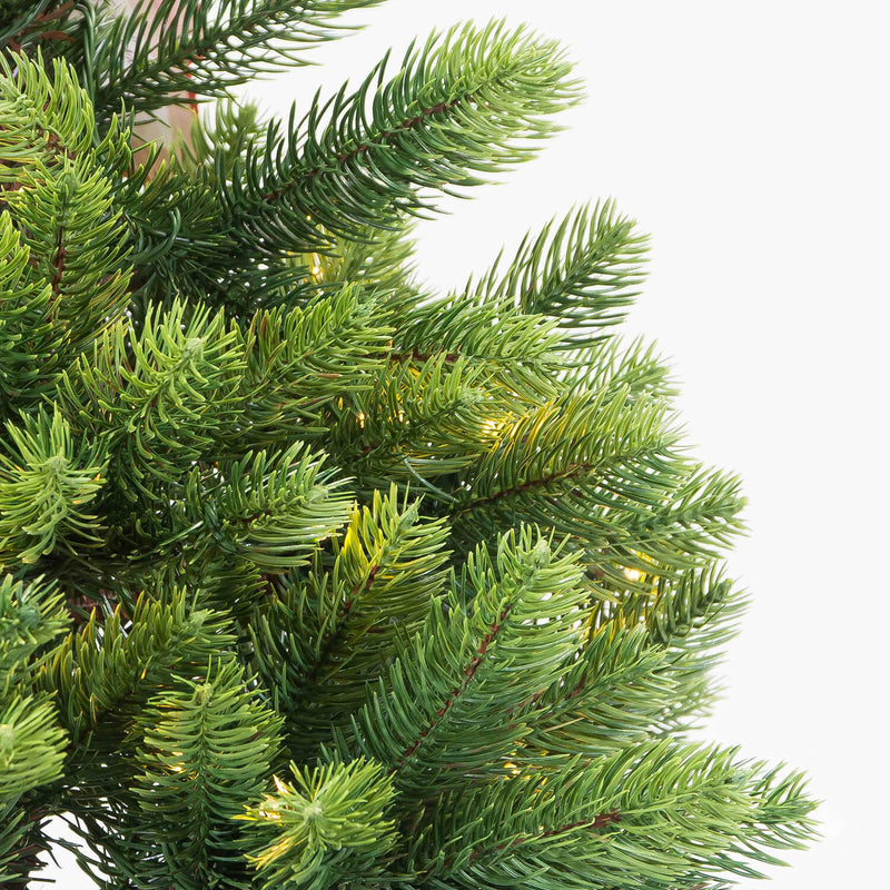 Albero di Natale Artificiale con Led monte durando verde Varie Misure