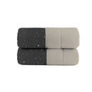 Trapunta Invernale Stampata in Microfibra 200gr Double Face Stars Grigio Varie Misure