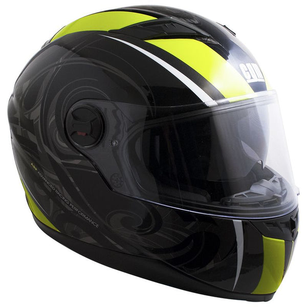 Casque Intégral pour Scooter Visière Longue CGM Los Angeles 308G Jaune Fluo Différentes Tailles acquista