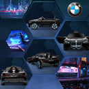 Macchina Elettrica per Bambini 12V con Licenza BMW I4 Nera