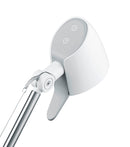 Lampada tavolo da Interno a LED in Metallo Bianco Opaco